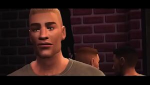 The sims 3 gay male paiting
