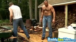 Two daddies gay sex