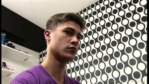 Video gay joven asian blindfold