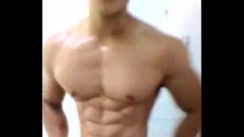 X tue gay muscle abs