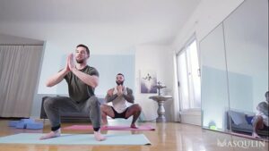 Yoga gay bareback