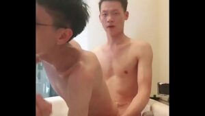 Asian gay porn bathtub