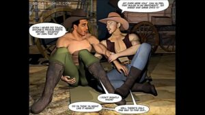 Cowboy sexo gay cartoon