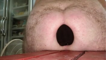 Gay balls in ass anal stretching