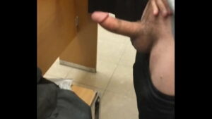 Gay jerking public on changing room