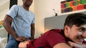 Gay wire stepson fuck behind his mother