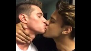 Gif hot gay kiss