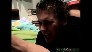 Hard gay spank porno