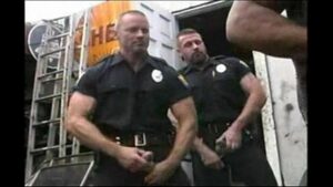 Hot cop gay sex