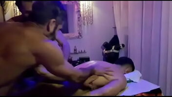 Massagista gay com o paciente