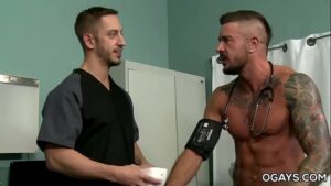 Porn hardcore gay medico