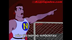 Cartoon heróis porno gay