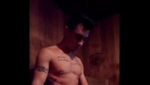 Filmou gay na sauna de pau duro
