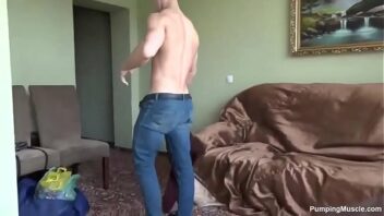 Footjob gay porn muscle