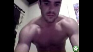 Gordinho gay na webcam