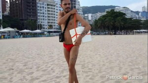 Gringo gay sexo valente com brasileiro