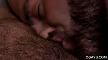 Hairy gay men submission