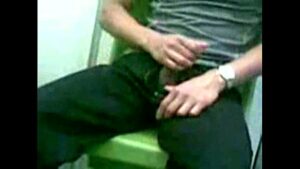 Japanese public transport gangbang gay sex