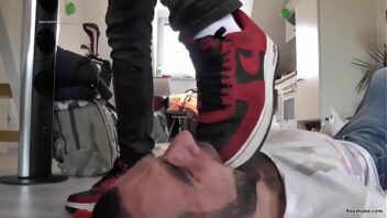 Male foot sneakers slaves skater dominates boys gays
