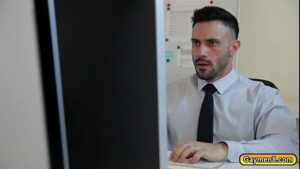 Office mates gay sex