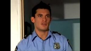 Police muscle free gay videos