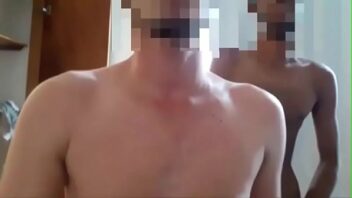 Pornô gay de lingerie brasil