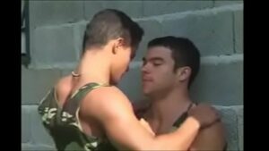 Porno gay militares no banho