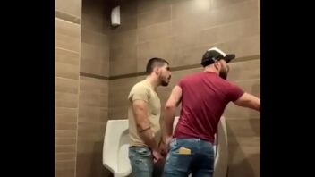 Public bathroom porn gay