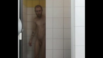 Public shower boner gay