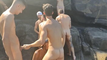 Quadros temática gay praia