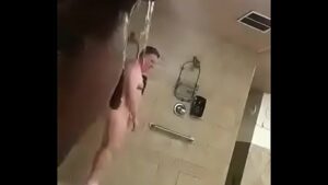 Redtube gay shower gym