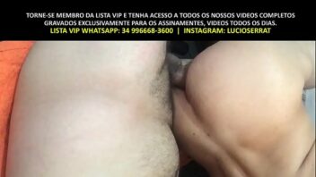 Sexo gay brasileiro sentando