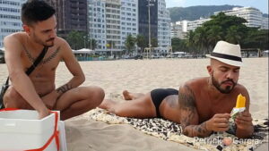 Sexo gay com massagista brasileiro