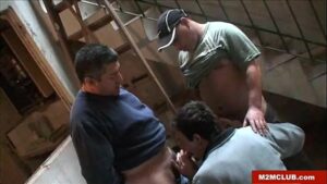 Straight construction worker first time gay porn