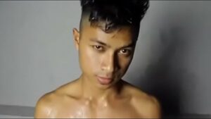 Teen gay asian slave cry