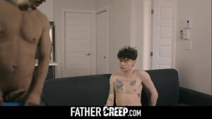 Twink dad gay sexo dildo