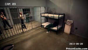 Vídeo gay fudendo na prisão