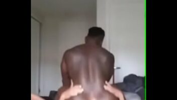 Black gay bottom white up porn video