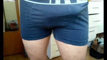 Dick from under the shorts gay