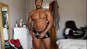 Dildo duplo gay muscle