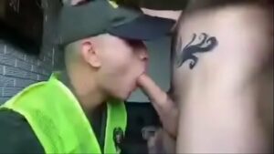 Gay suck police