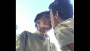 Gif teen gay kiss