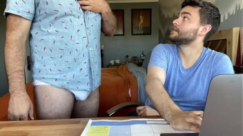 Hairy dad and son gay porn
