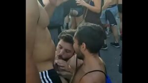 Hernando and lito kiss on gay parade hd