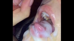 Kissing a mouth with sperm gay porn