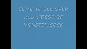 Monster gay cocks solo collection