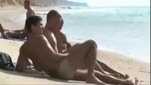 Naked gay beach