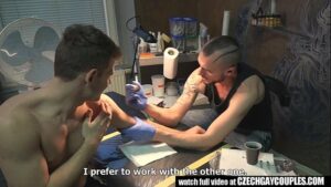 Porn gay muscle tatoo