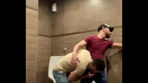 Porno gay video deadpool fucking a guy in the restroom