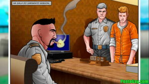 Quadrinhos hardcore na cadeia gay